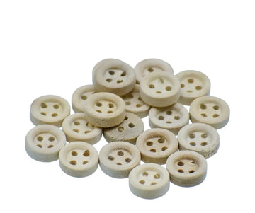 Craft Decorative Button Round 20 Pc JCDBR10MM