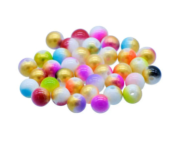 Beads Matte Rainbow MultiColor 10MM – JBMC10MM