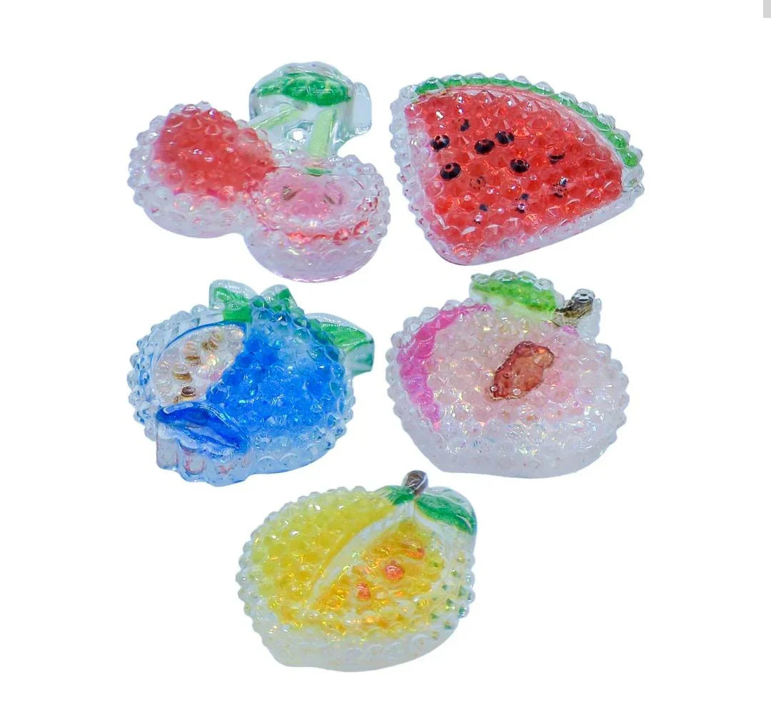 Miniature Crystal Fruit 5Pcs Mix Colour – MMAN-56