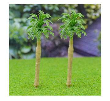 Artificial Miniature Tree Set of 2Pcs Green – B-75GN