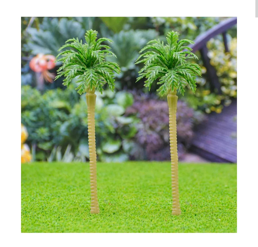 Artificial Miniature Tree Set of 2Pcs Green – AD-100GN