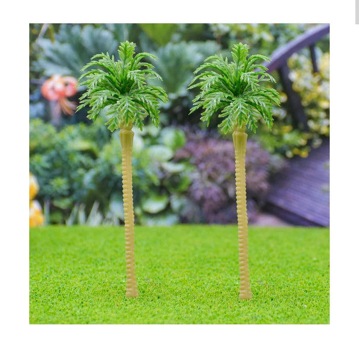 Artificial Miniature Tree Set of 2Pcs Green – AD-100GN
