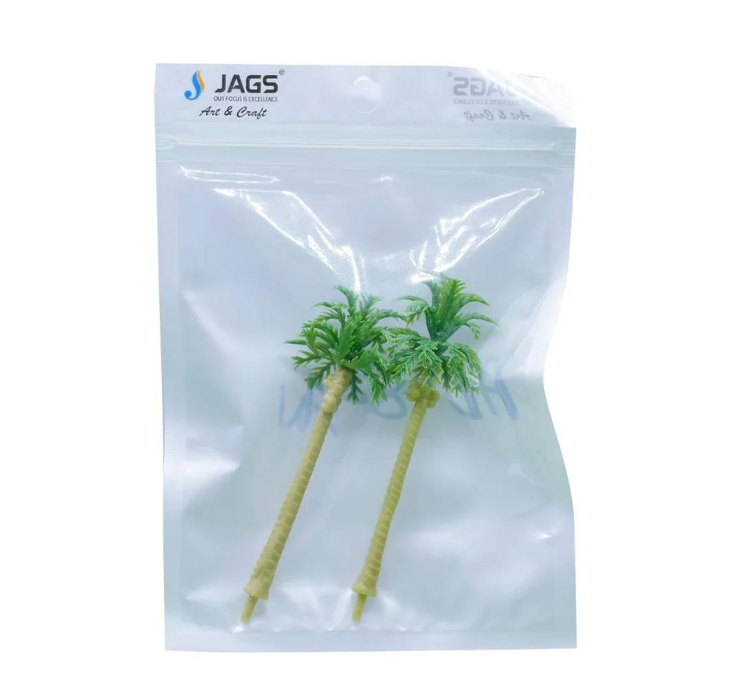 Artificial Miniature Tree Set of 2Pcs Green – AD-80GN