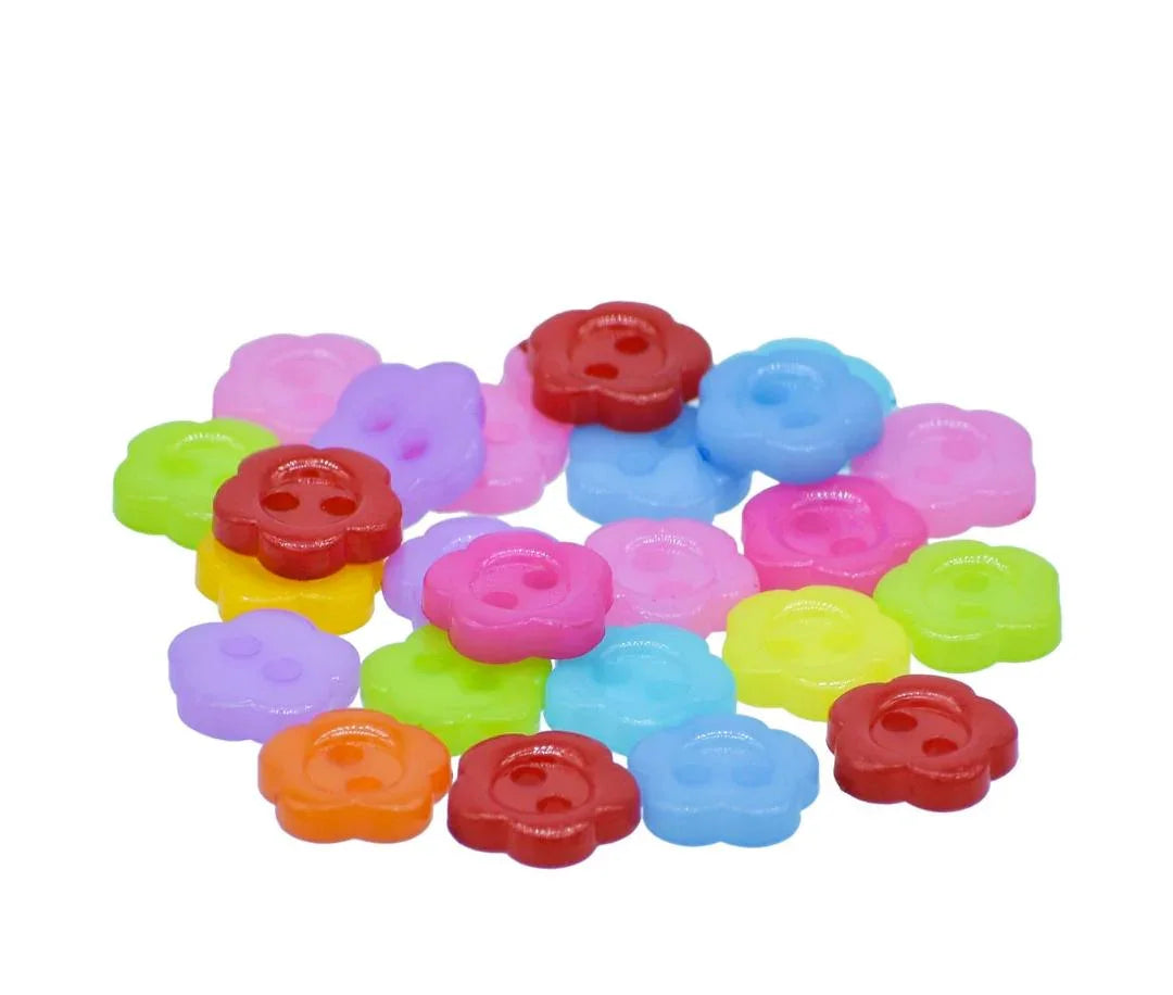 Craft Decorative Button Flower 16L 25Pc – JCDBP14