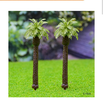 Artificial Miniature Tree Set of 2Pcs Green – X-70GN