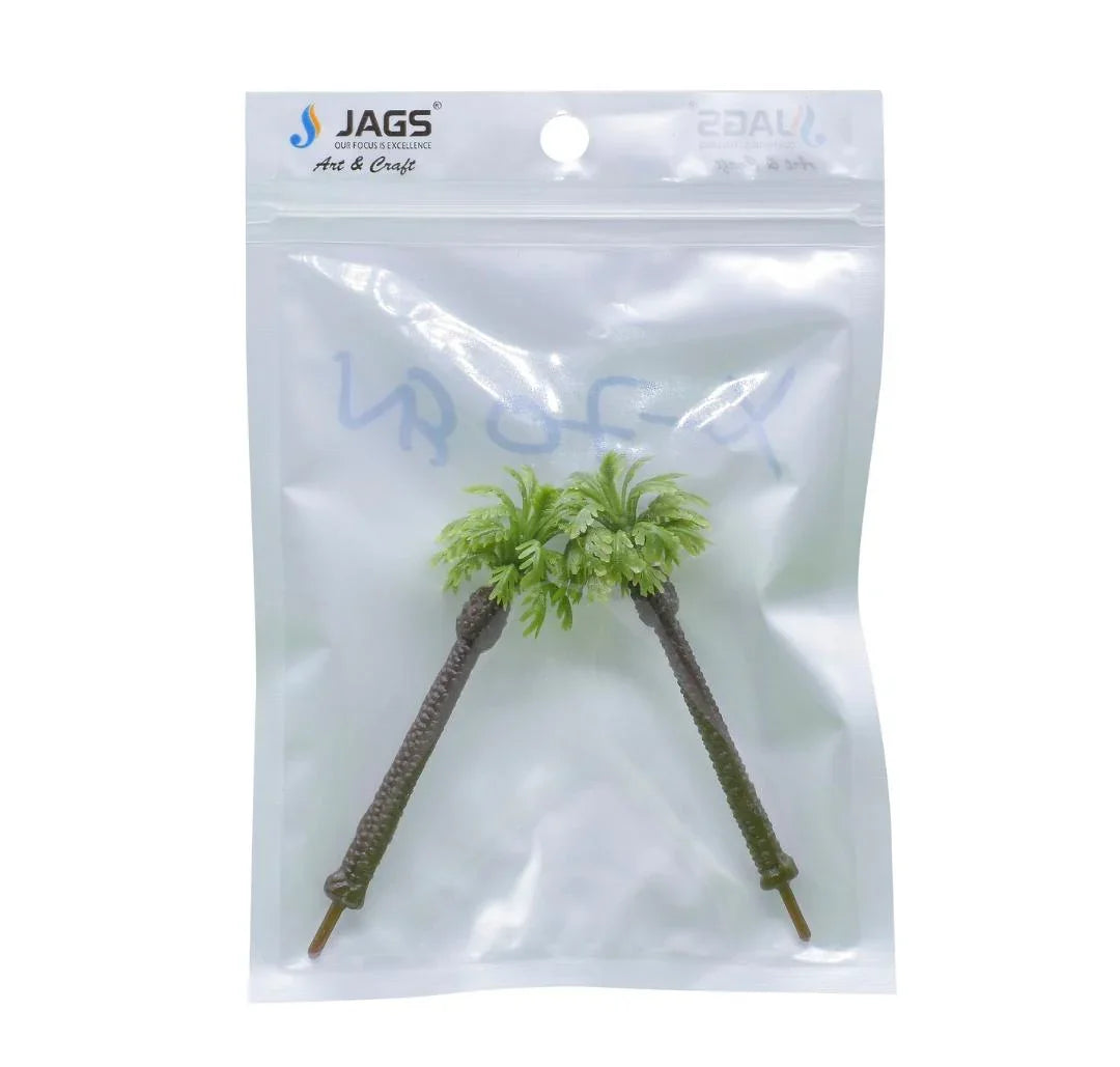 Artificial Miniature Tree Set of 2Pcs Green – X-70GN