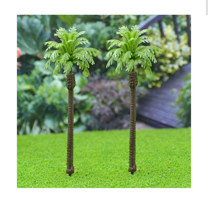 Artificial Miniature Tree Set of 2Pcs Green – X-100GN