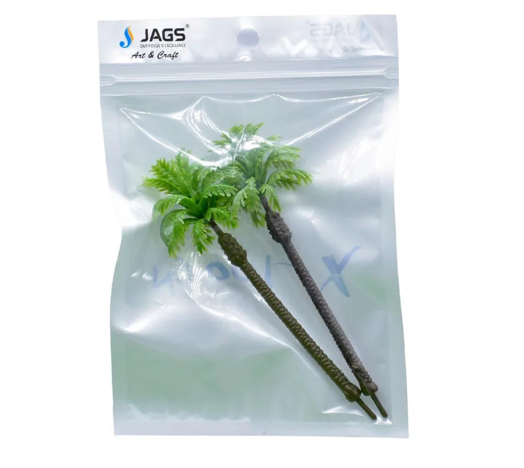 Artificial Miniature Tree Set of 2Pcs Green – X-100GN