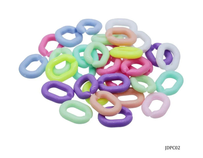 DIY Plastic Chain Basic 25Gsm 14X19MM Medium – JDPC02