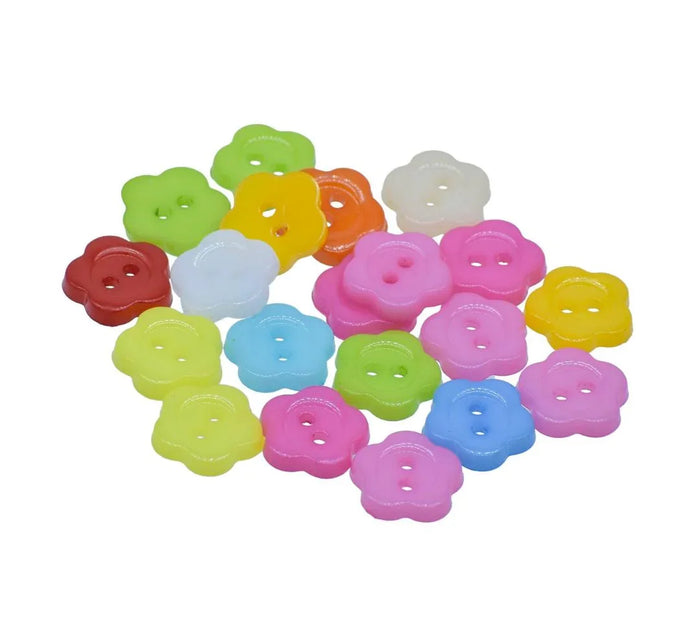 Craft Decorative Button Flower 20L 20Pc – JCDBP20