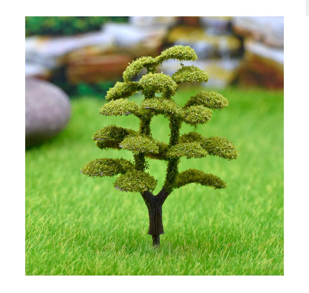 Artificial Miniature Green Tree 1Pc – TM-90GN