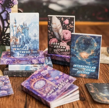 (Buy 1 Get 1 Free) Mini printed Rice paper Diary l Pack of 1 (50 sheets )