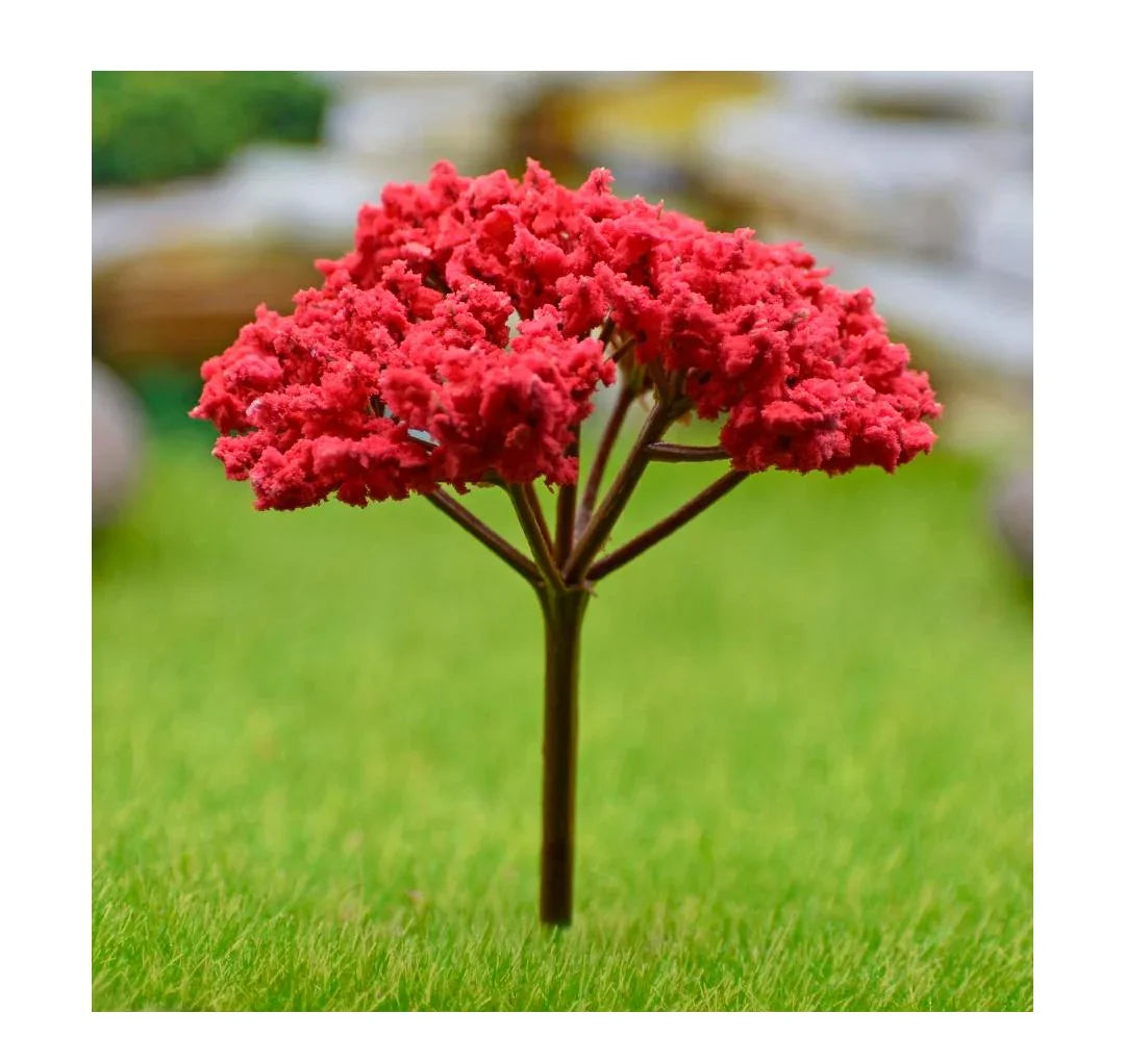 Artificial Miniature Red & Green Tree – 1pc | TL-90RD
