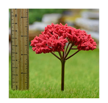 Artificial Miniature Red & Green Tree – 1pc | TL-90RD