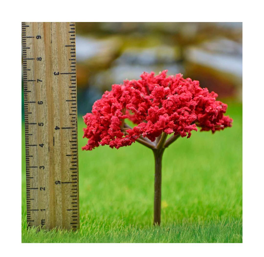 Artificial Miniature Cherry Blossom Red Tree – 1pc | TL-75RD