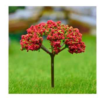 Artificial Miniature Green & Red Tree – 1pc | TL-75GRD