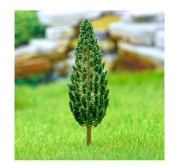 Artificial Miniature Thuja Dark Green Tree – 1pc | S-95GN