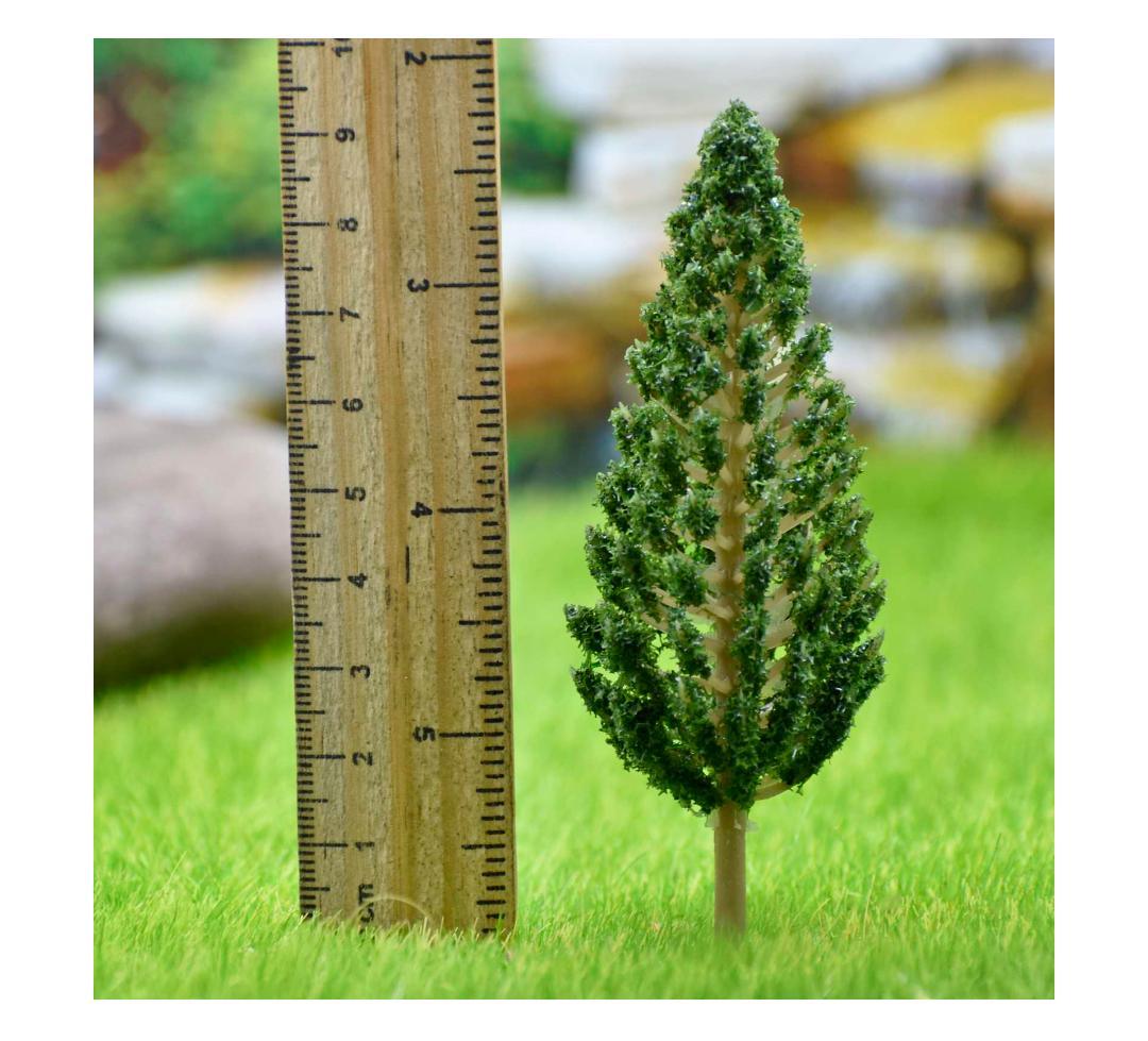 Artificial Miniature Thuja Dark Green Tree – 1pc | S-95GN