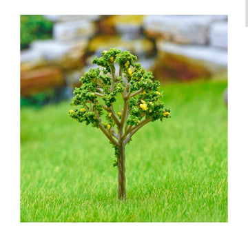 rtificial Miniature Green & Yellow Tree – 1pc | 018-80TTY