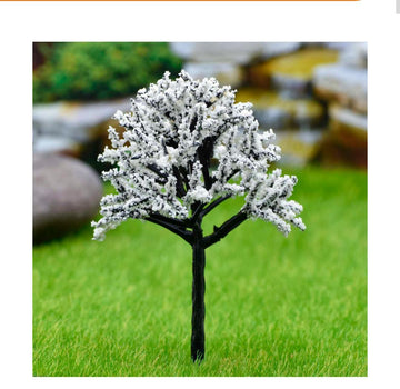 Artificial Miniature White Tree – 1pc | 018-100WE