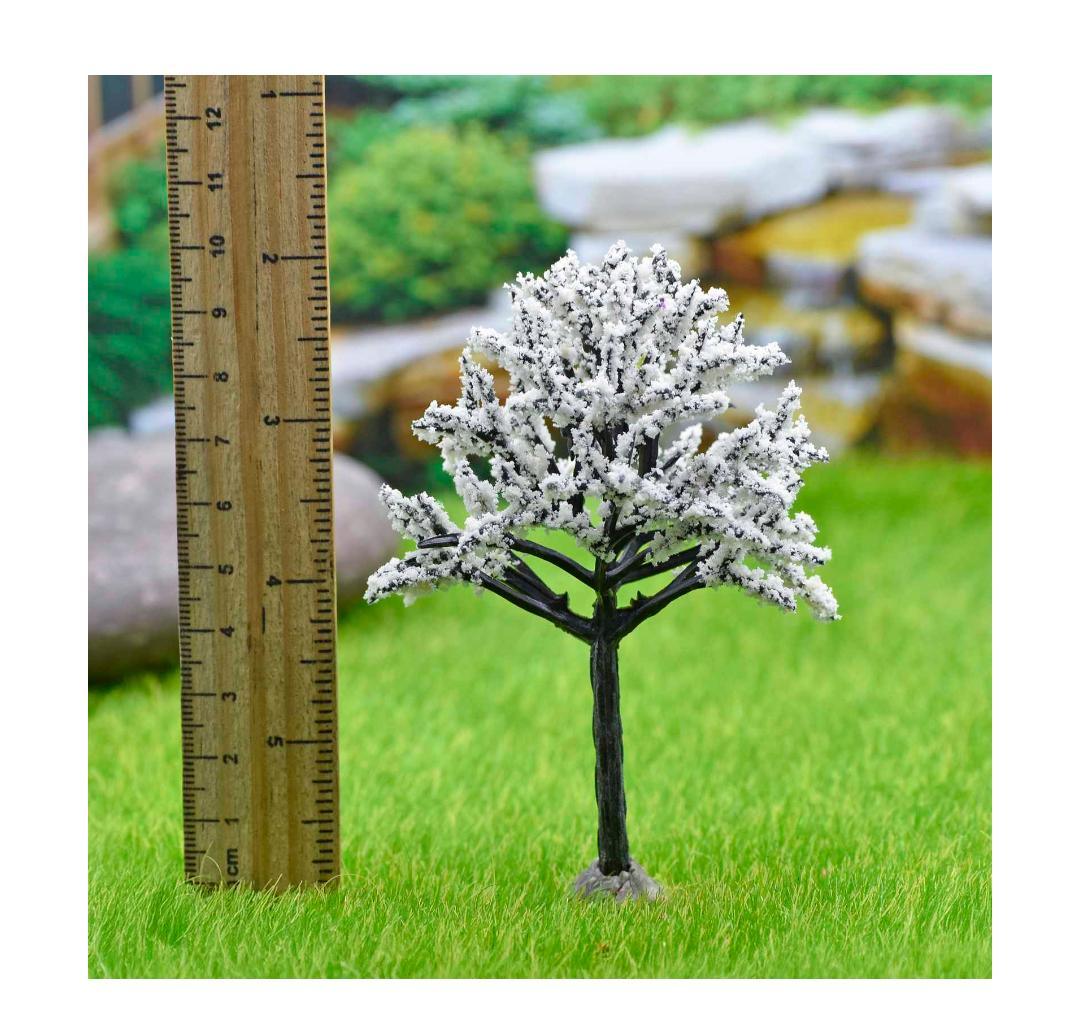 Artificial Miniature White Tree – 1pc | 018-100WE
