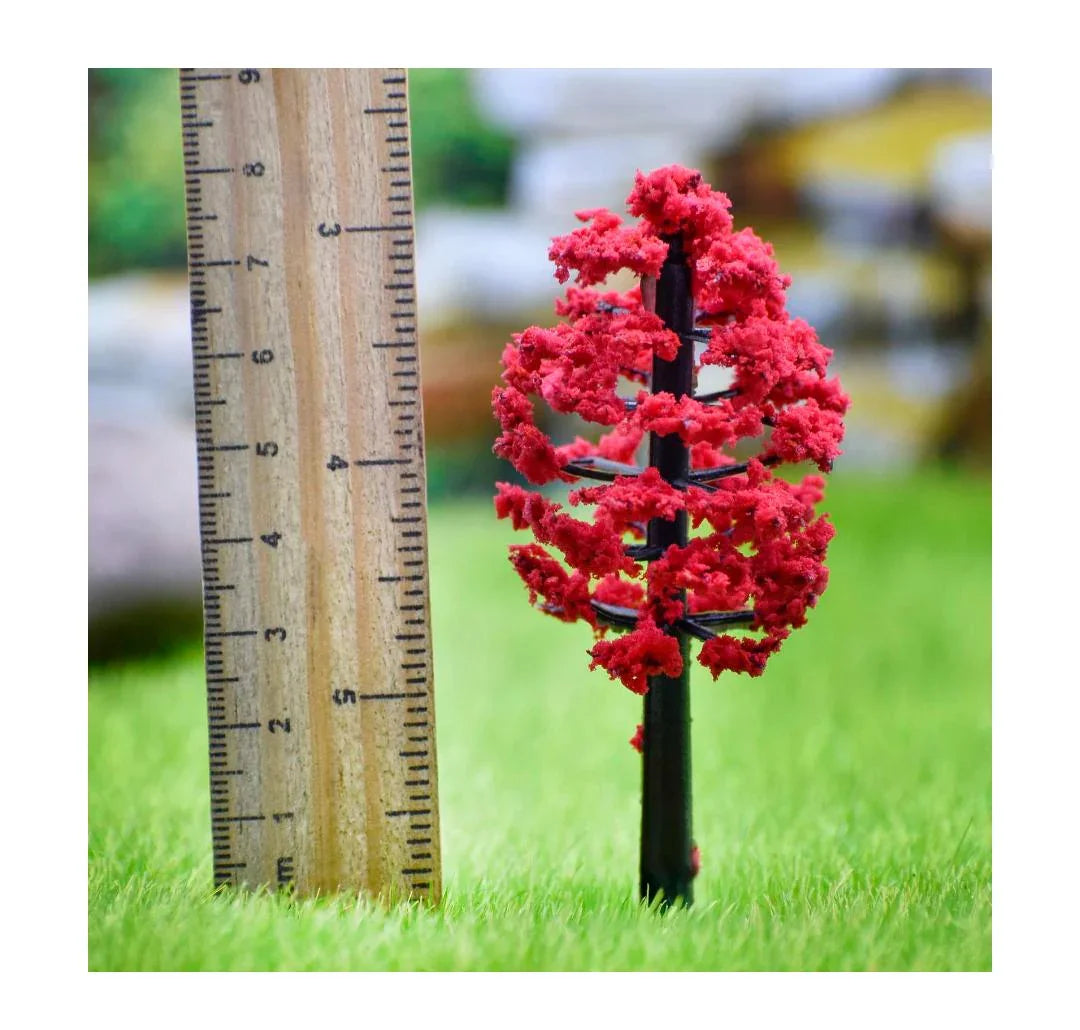 Artificial Miniature Red Tree – 1pc | 002-80RD