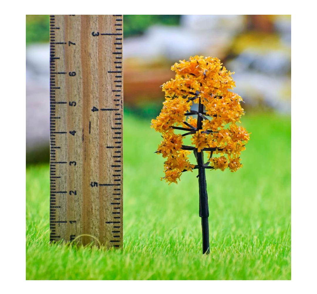 Artificial Miniature Tawny Tree – 1pc | 002-60DO