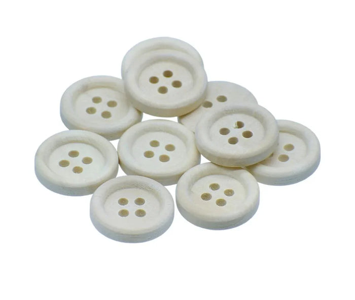 Craft Decorative Button Round – 10Pc | JCDBR18MM