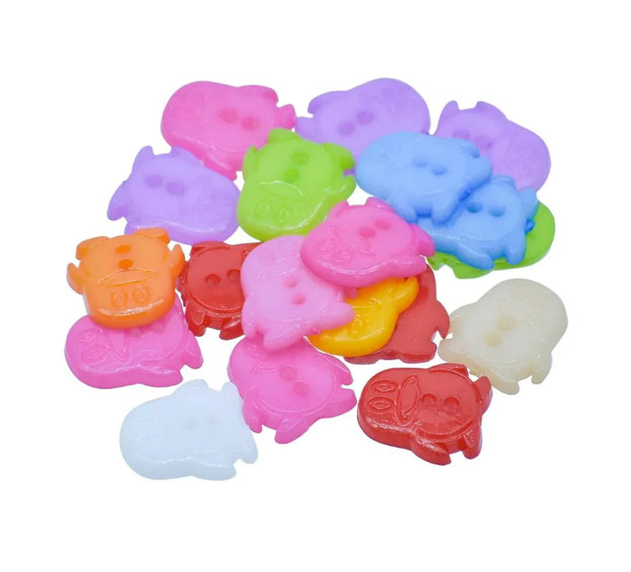 Craft Decorative Button Bird 24L – 20Pc | JCDBP36