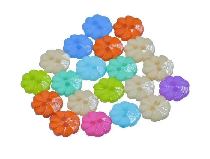 Craft Decorative Button Flower 20L – 20Pc | JCDBP23