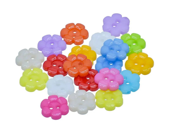 Craft Decorative Button Flower 24L – 20Pc | JCDBP21