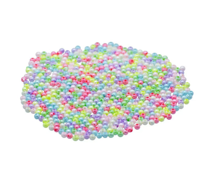 Craft Beads Pastel Colours 8MM 20Gsm JCBP02