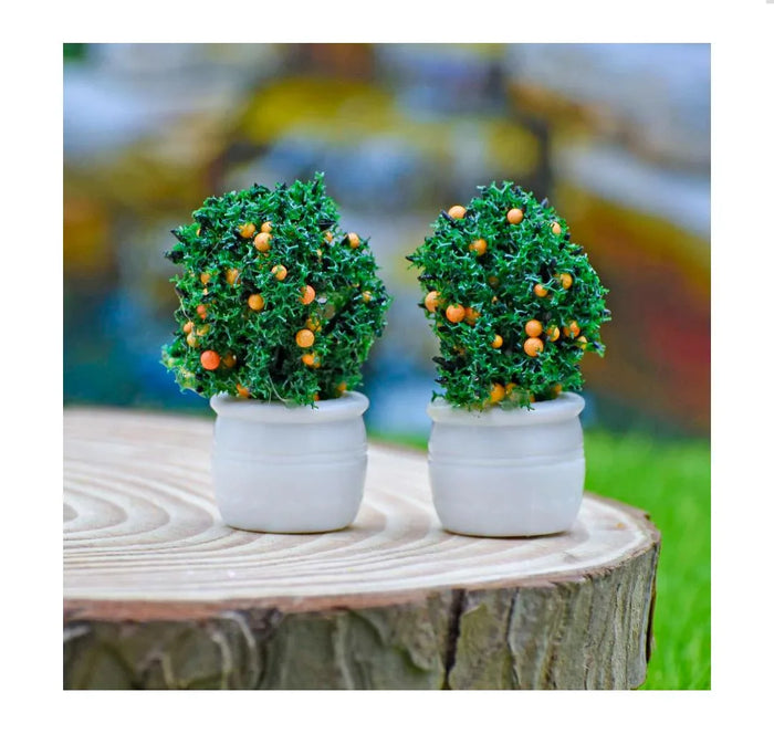 Artificial Miniature Fruit Pot 2Pc CT010-TT