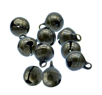 Mini Metal Bells Bronze 8MM 10Pc JMMB35