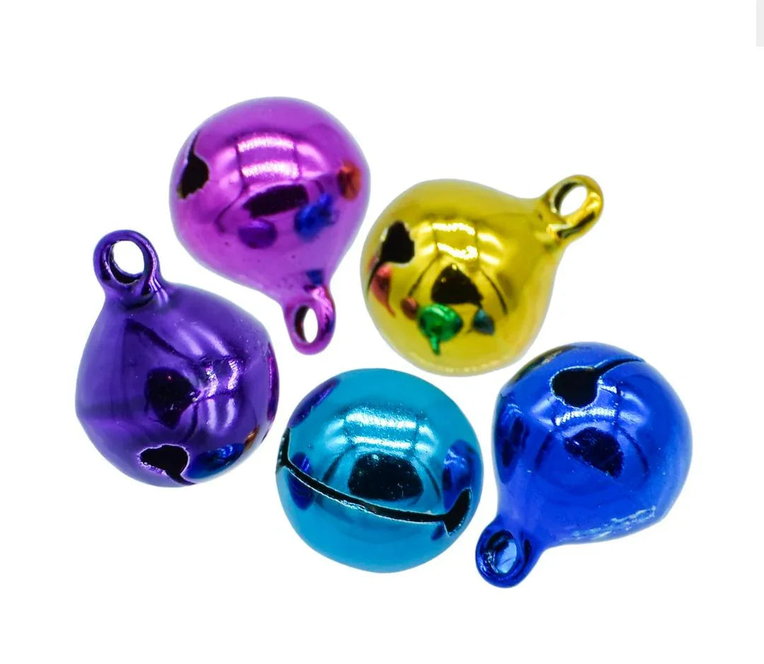 Mini Metal Bells Colour 14MM 5 Pc JMMB46