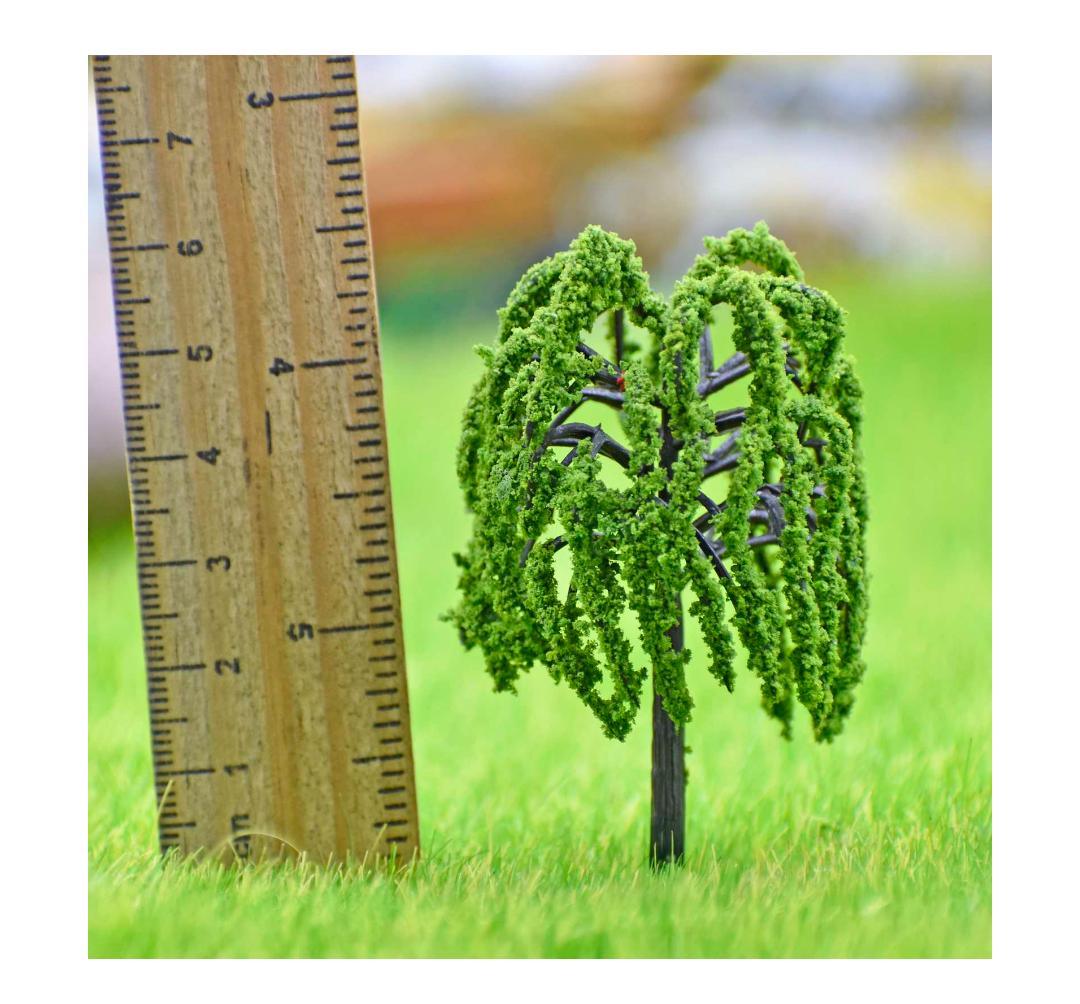 Artificial Miniature Weeping Willow Tree 1Pc 023-70GN