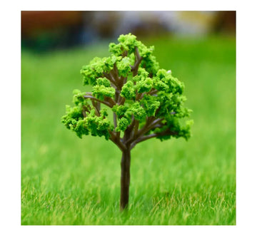 Artificial Miniature Light Green Tree 1pc - 018-60LGN