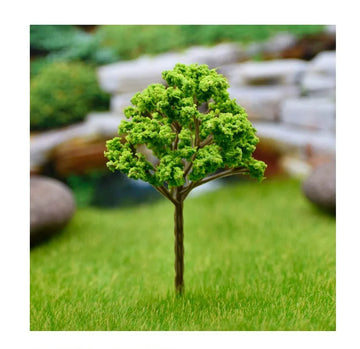 Artificial Miniature Light Green Tree 1pc - 018-100LG