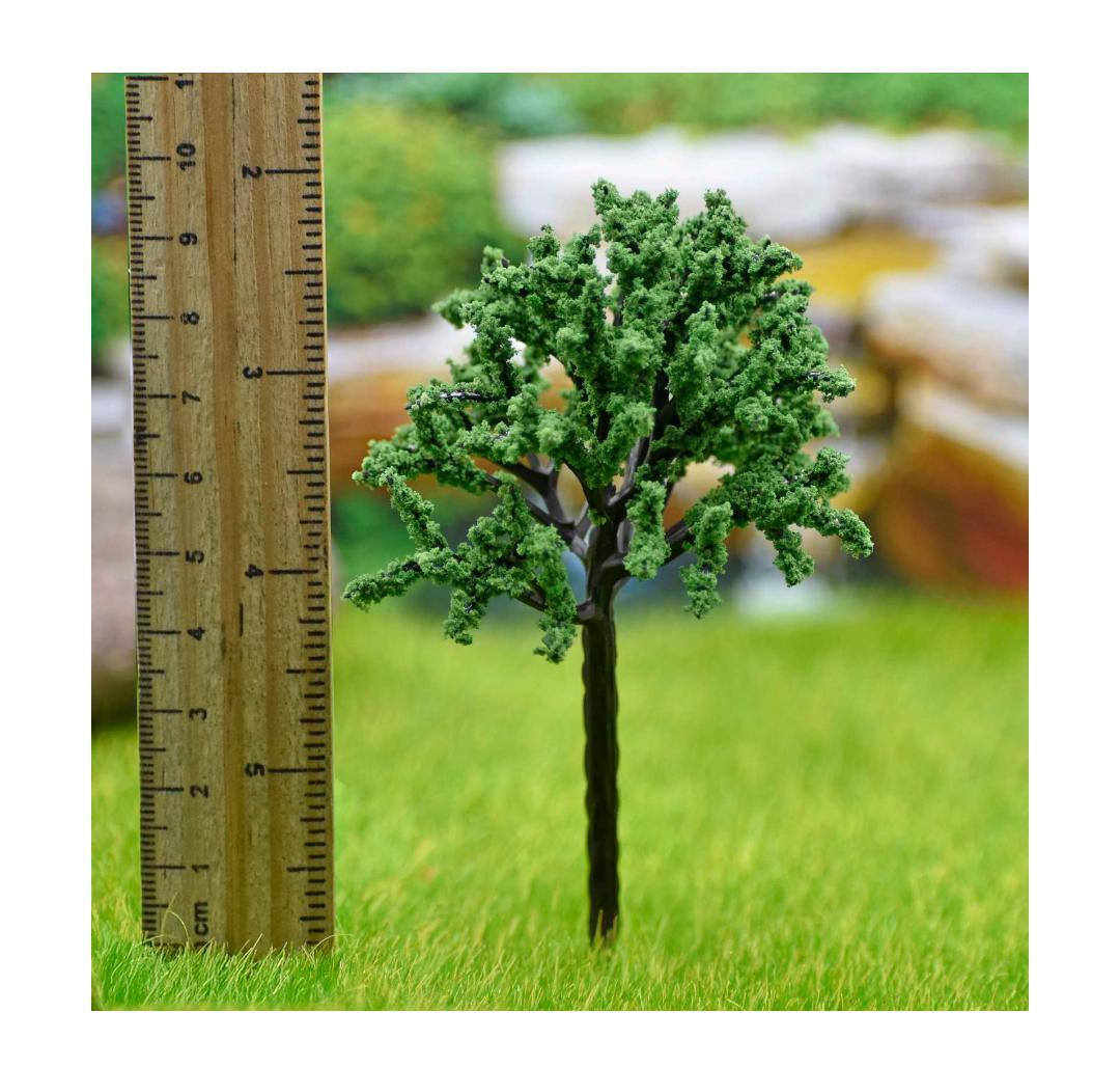 Artificial Miniature Dark Green Tree 1pc - 018-100DG