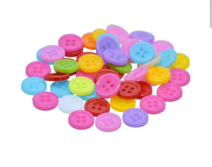 Craft Decorative Button Round 20L 50pcs - JCDBP26