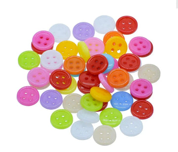 Craft Decorative Button Round 16L 50pcs - JCDBP12