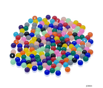Craft Beads Round Multicolour 6mm 20G - JCBR04