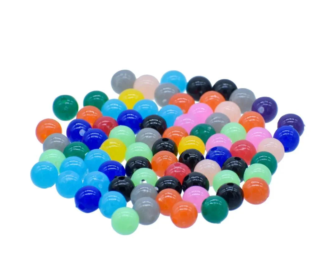 Craft Beads Round Multicolour 8mm 20G - JCBR05