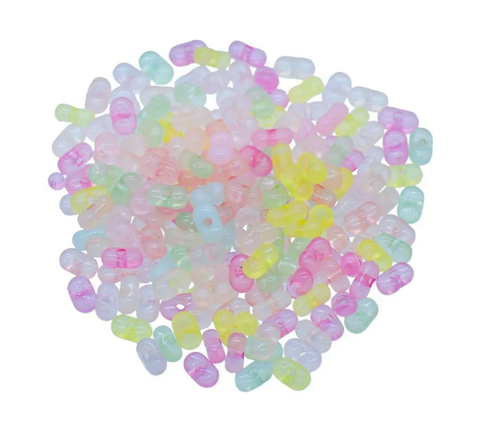 Craft Beads Peanuts Colourful 10 Gsm - JCB228