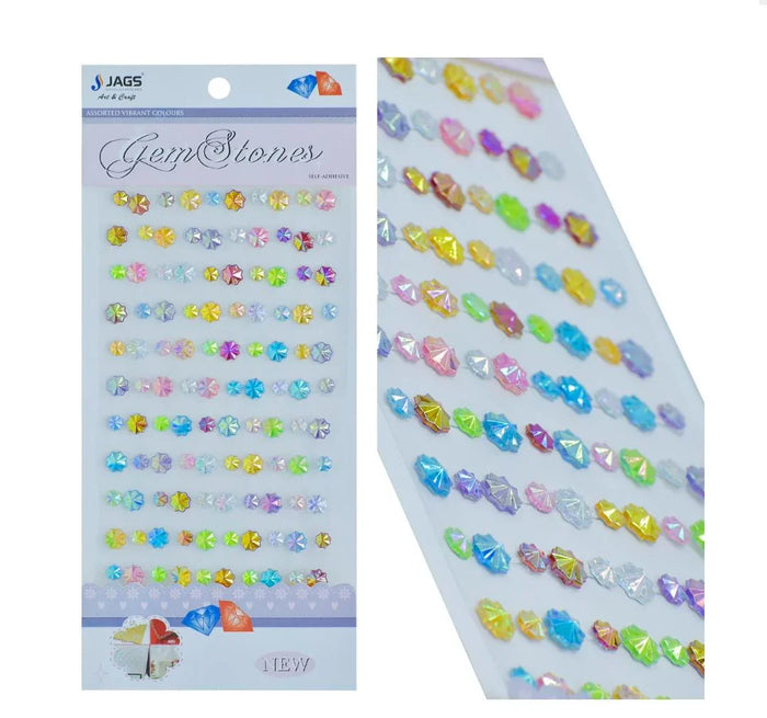 Sticker Diamond 2 Size Mix Multicolour ZW-DB