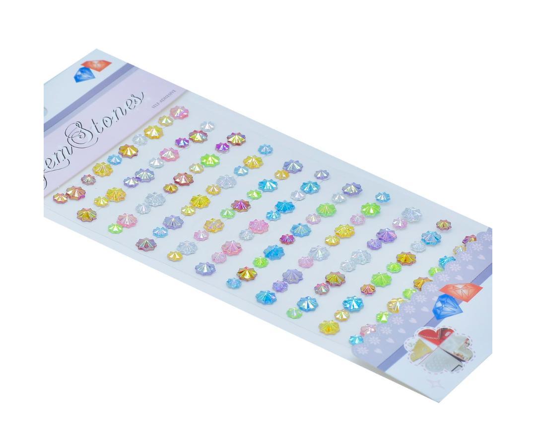 Sticker Diamond 2 Size Mix Multicolour ZW-DB