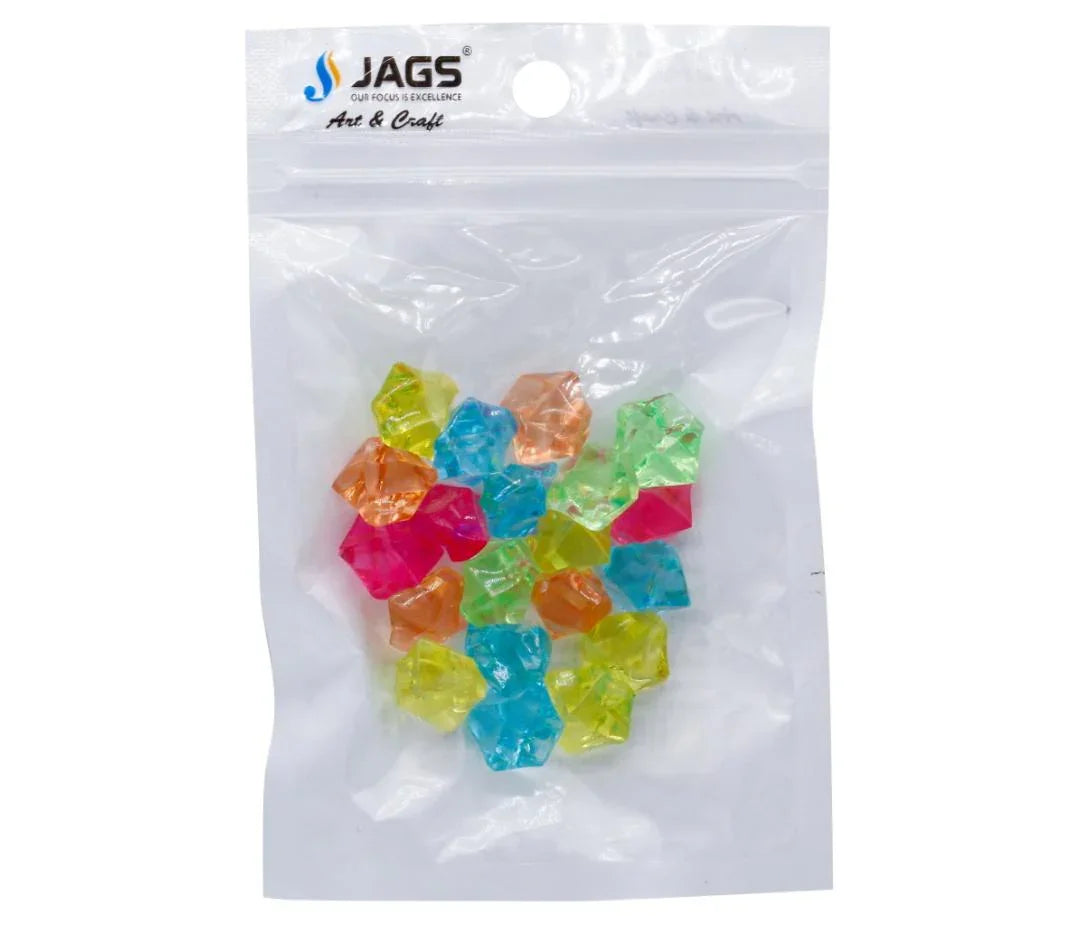 Miniature Transparent Colour Stone Small 20 Pics MMTC01