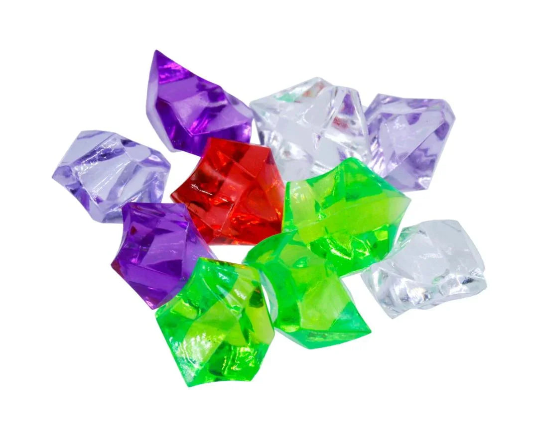 Miniature Transparent Colour Stone Medium 10 Pic MMTC02