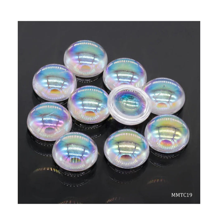 Miniature Transparent Colour H Round 10 Pics MMTC19