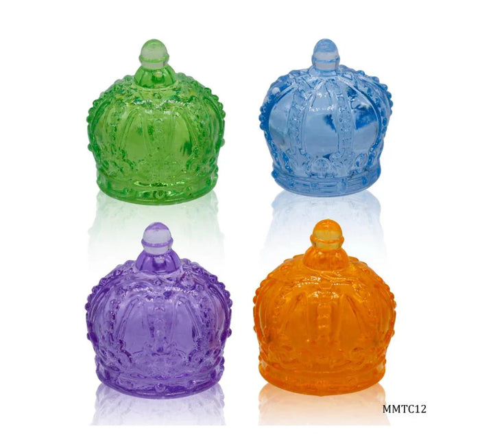 Miniature Transparent Colour Crown 4 Pics MMTC12